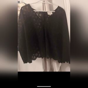Black Lace Top